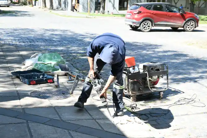 Obras y accesibilidad: comenzó la construcción de nuevos vados