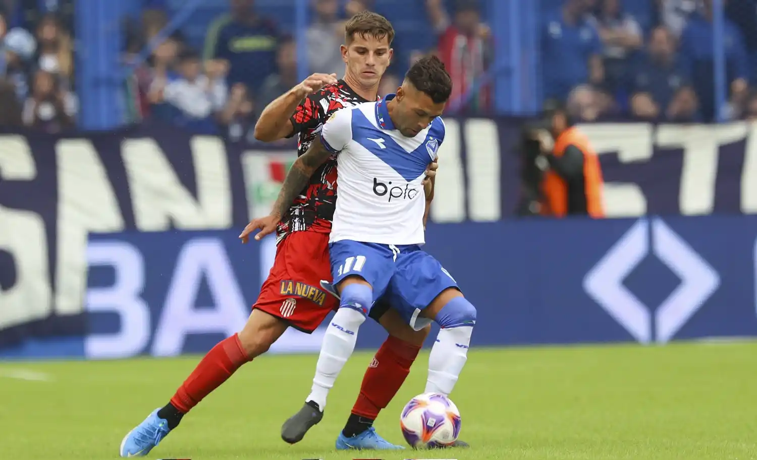 El olavarriense Janson fue expulsado.