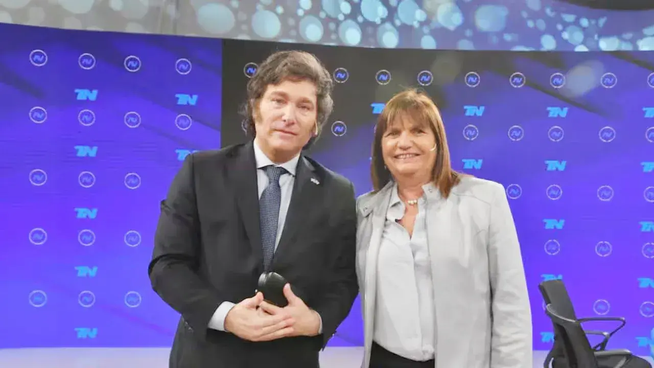 En medio de rumores de tensión, Milei y Bullrich mantuvieron una conversación
