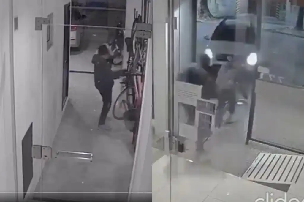 Intento de robo en un edificio