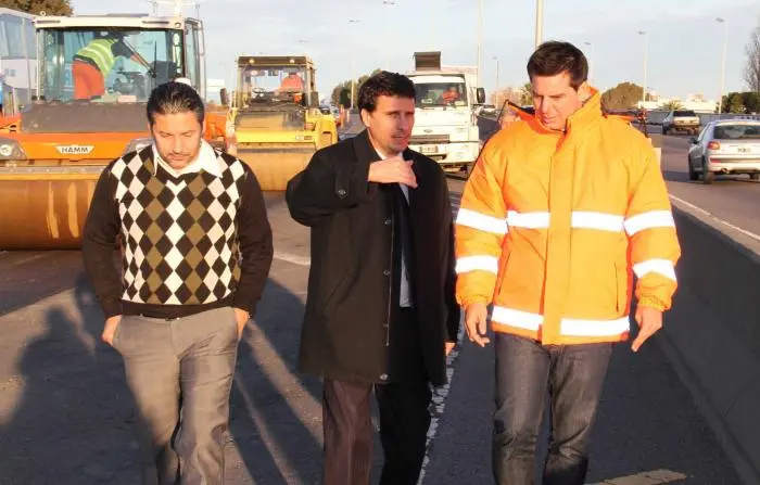 Comenzó la repavimentación de la Autopista La Plata-Buenos Aires