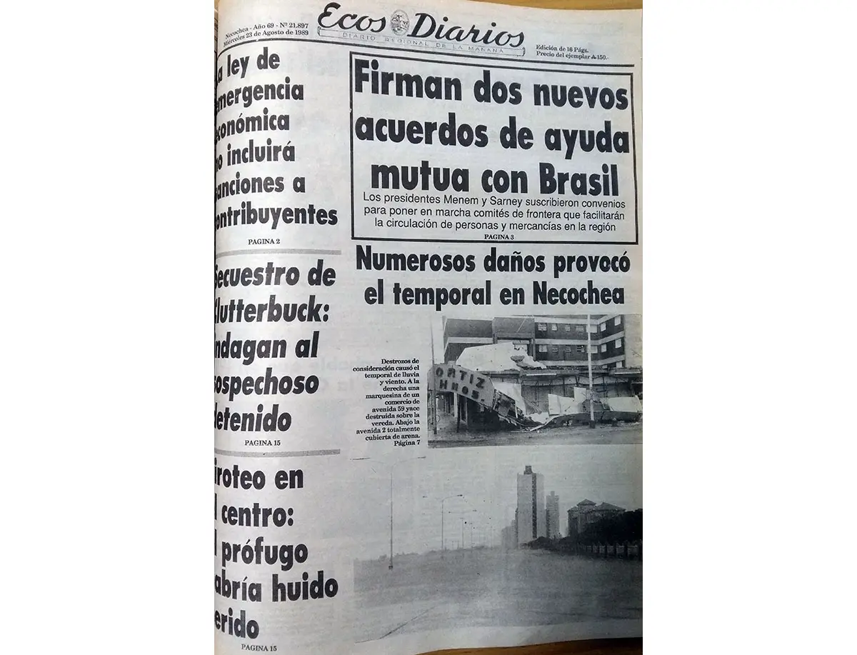Miércoles 23 de agosto de 1989