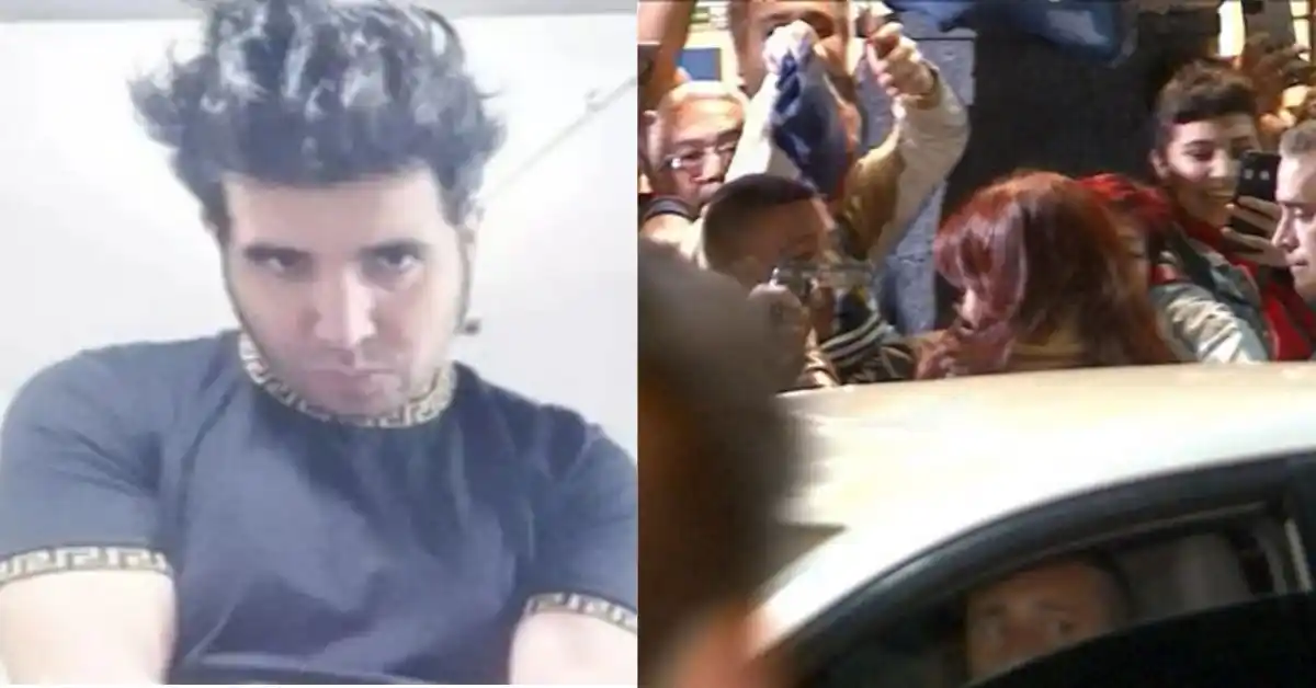 ¿Quién es el detenido que apuntó con un arma a Cristina Kirchner?