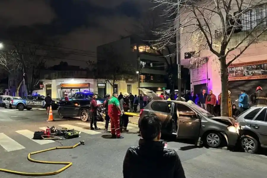 VIDEO | Detuvieron a Kaleb Di Masi: atropelló a un motociclista, huyó y volvió a chocar