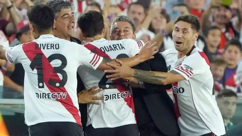 River le regaló a Marcelo Gallardo una despedida con triunfo y ovación ante Banfield