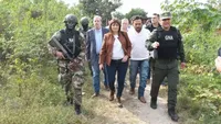 Bullrich visitó Salta, con el foco en los controles de frontera
