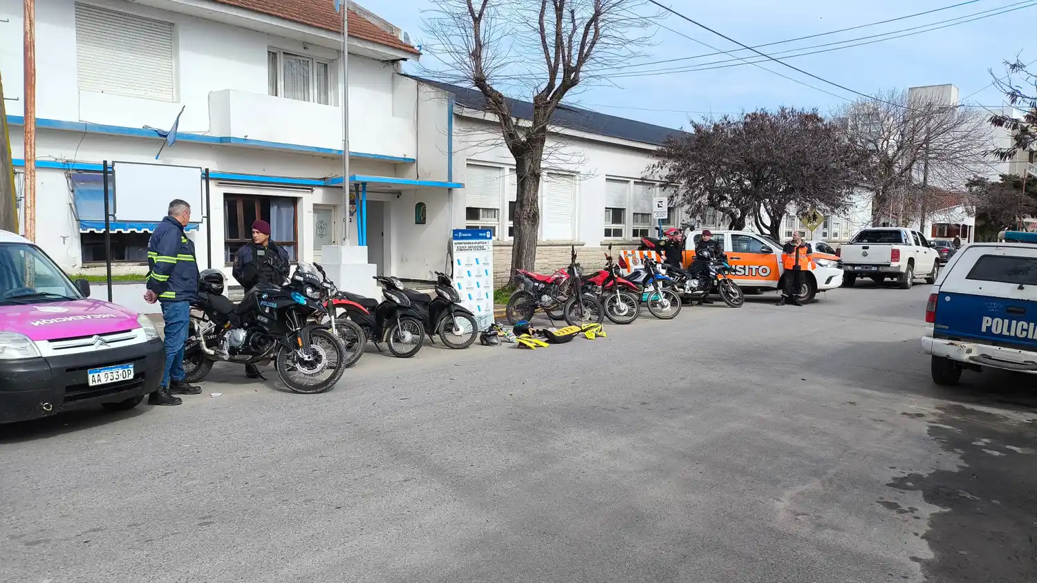 Múltiples allanamientos por picadas, maniobras peligrosas y ruidos molestos con motos