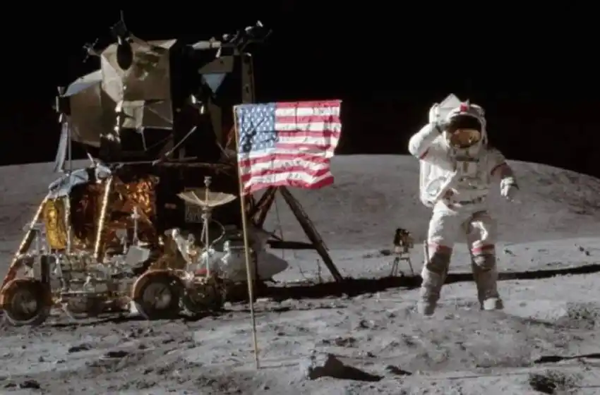 Mar del Plata vio el alunizaje segundos antes que el resto del país