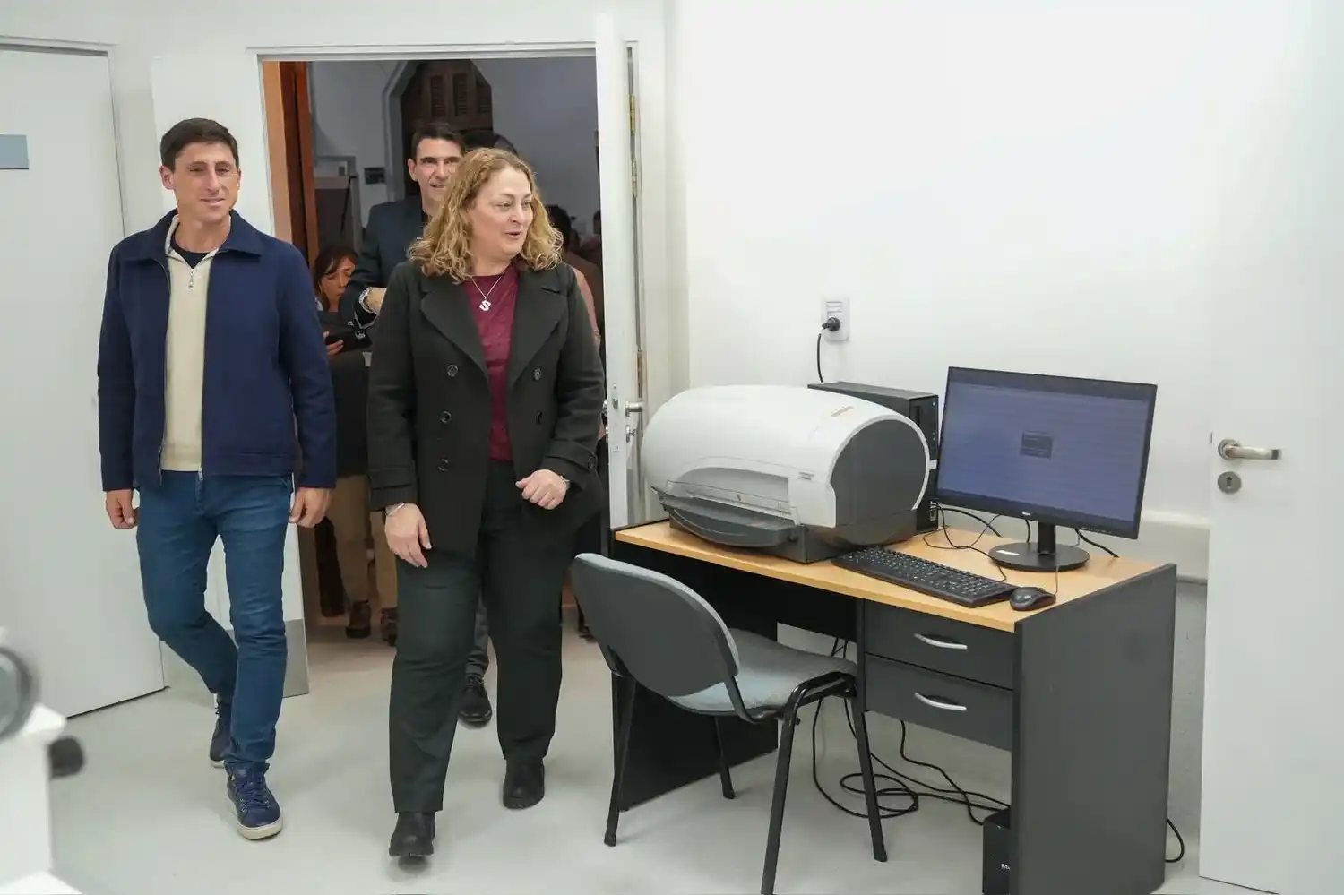 Provincia inauguró la primera sala de Rayos X digitalizada del Hospital de Rehabilitación Vera Candioti