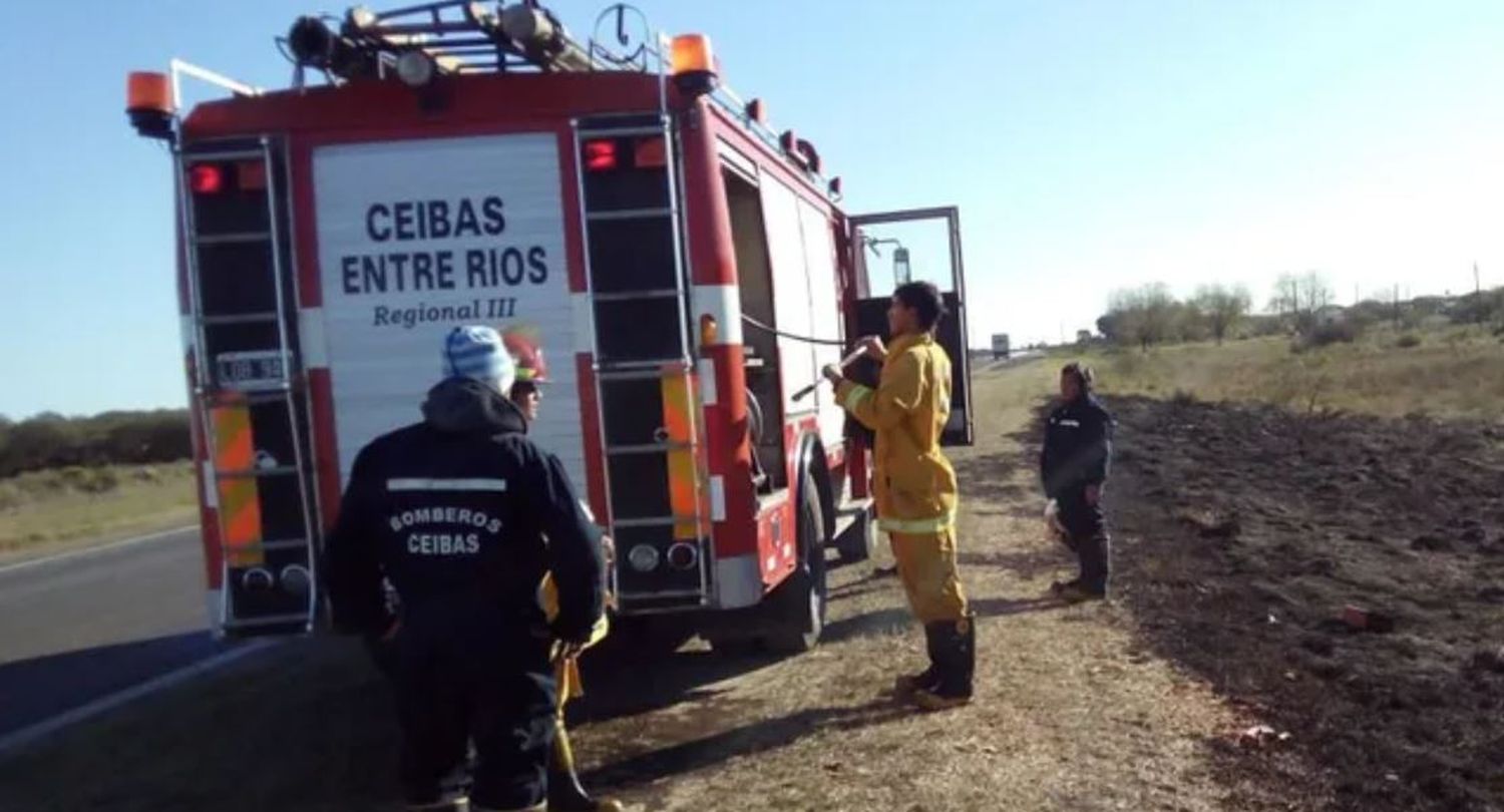 Solicitan que el Gobierno les dé apoyo económico a los Bomberos de Ceibas cuando se vaya Caminos del Río Uruguay