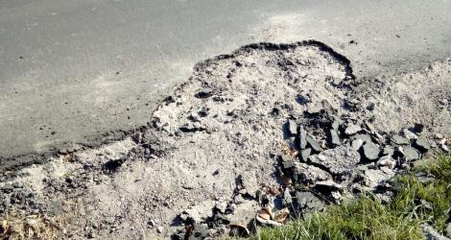 Reclamo por la pavimentación