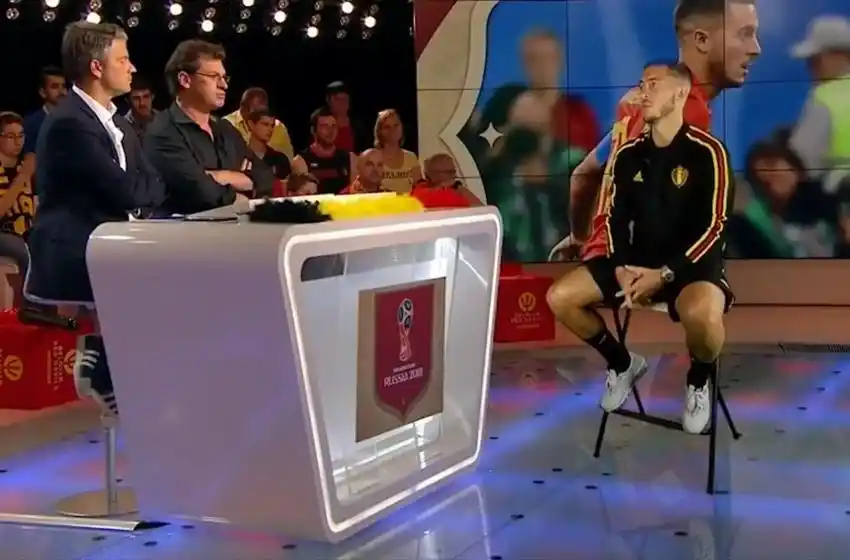 Hazard brindó una entrevista a través de un holograma