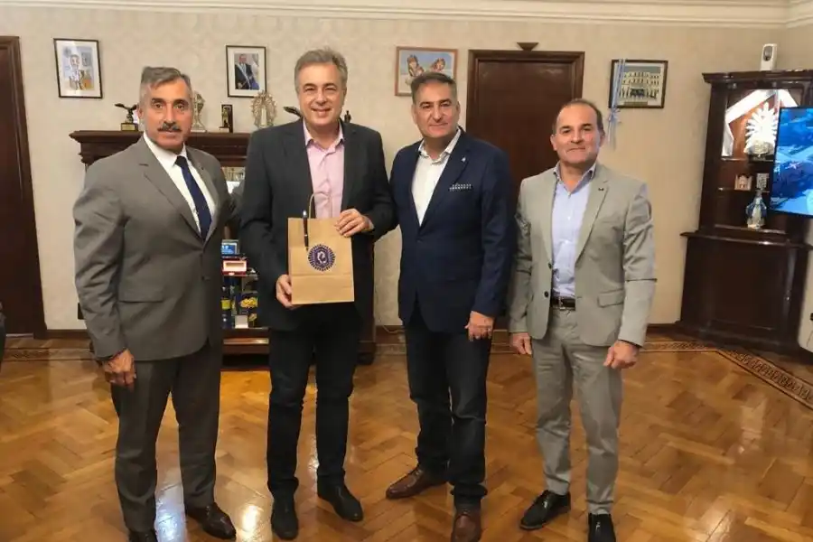 El Intendente se reunió con autoridades de la Policía Federal