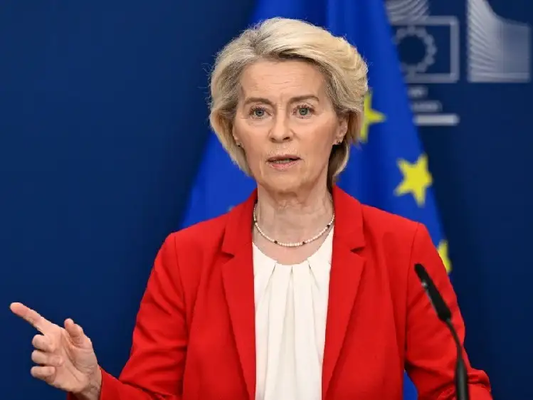 Ursula von der Leyen, referente de la Unión Europea.