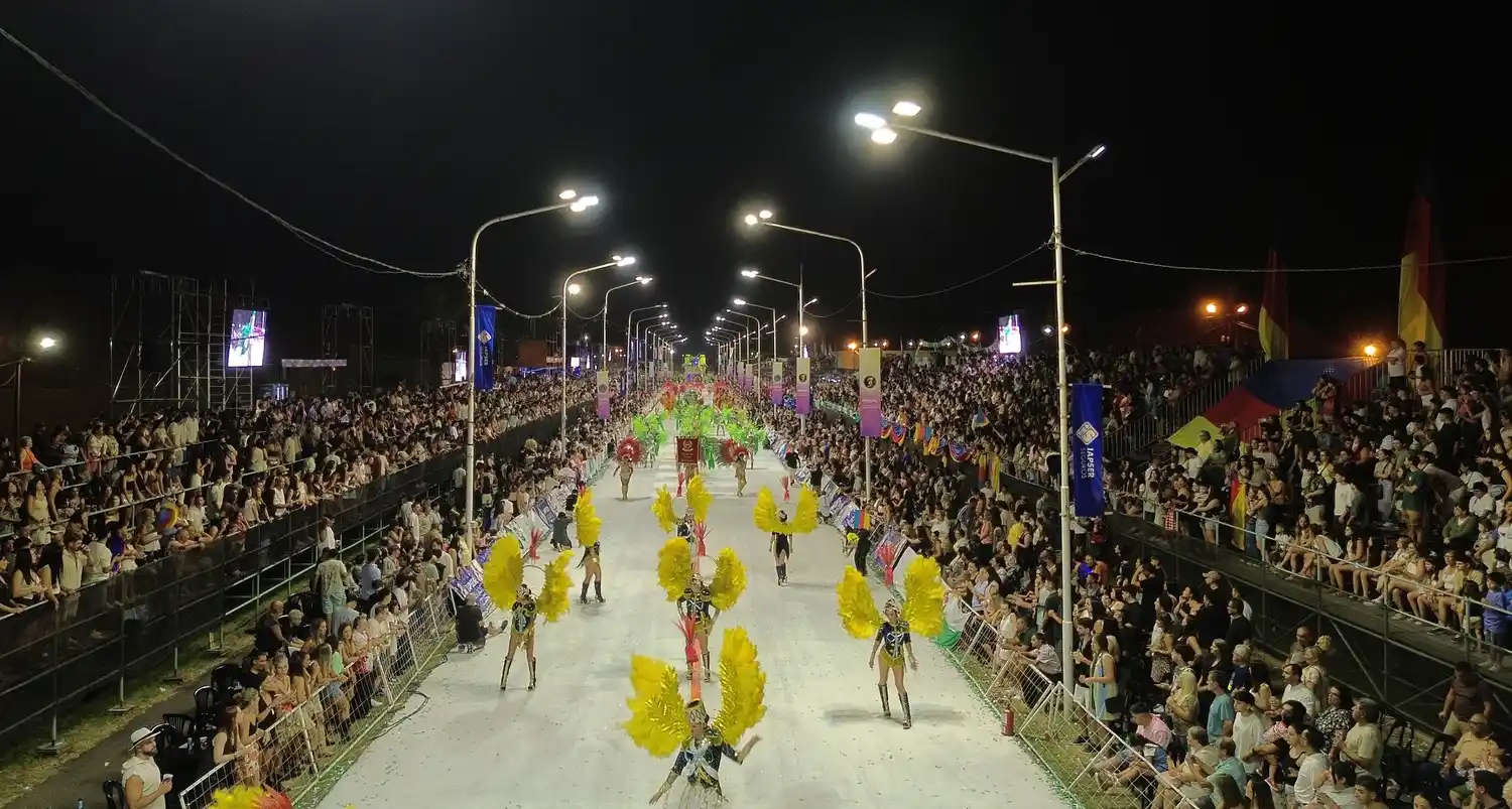 Concordia vivió una gran segunda noche de carnaval