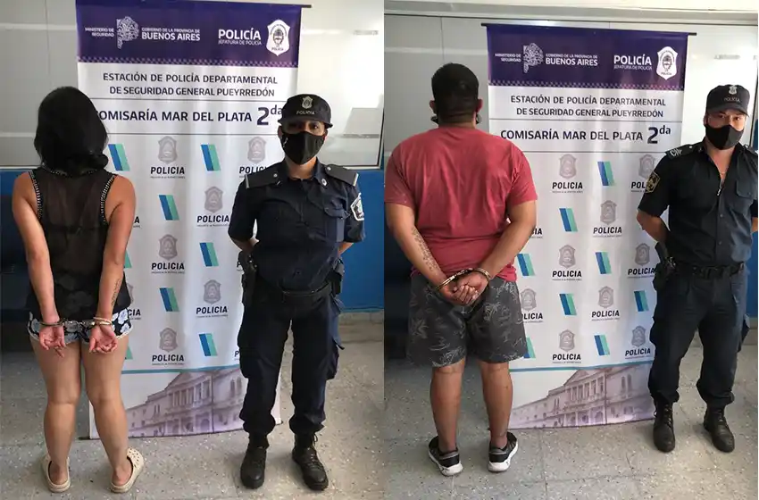 Cayó una pareja que robaba autos: el hombre estaba prófugo tras incumplir la prisión domiciliaria