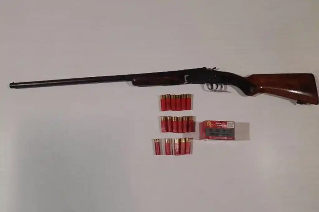 Colonia Aldao: en medio de una requisa secuestraron una escopeta calibre 16 por tenencia indebida