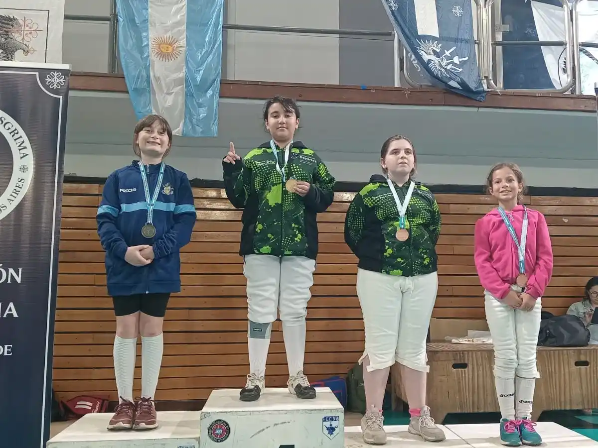 Isabella Garrote Arellano se subió a lo más alto del podio.