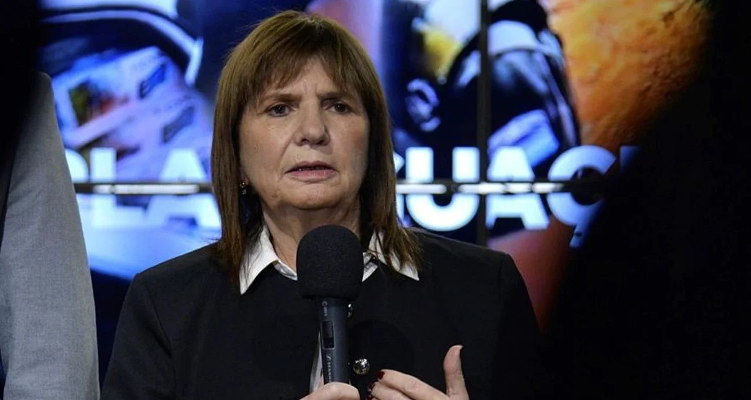 La ministra destacó la labor de las fuerzas federales.