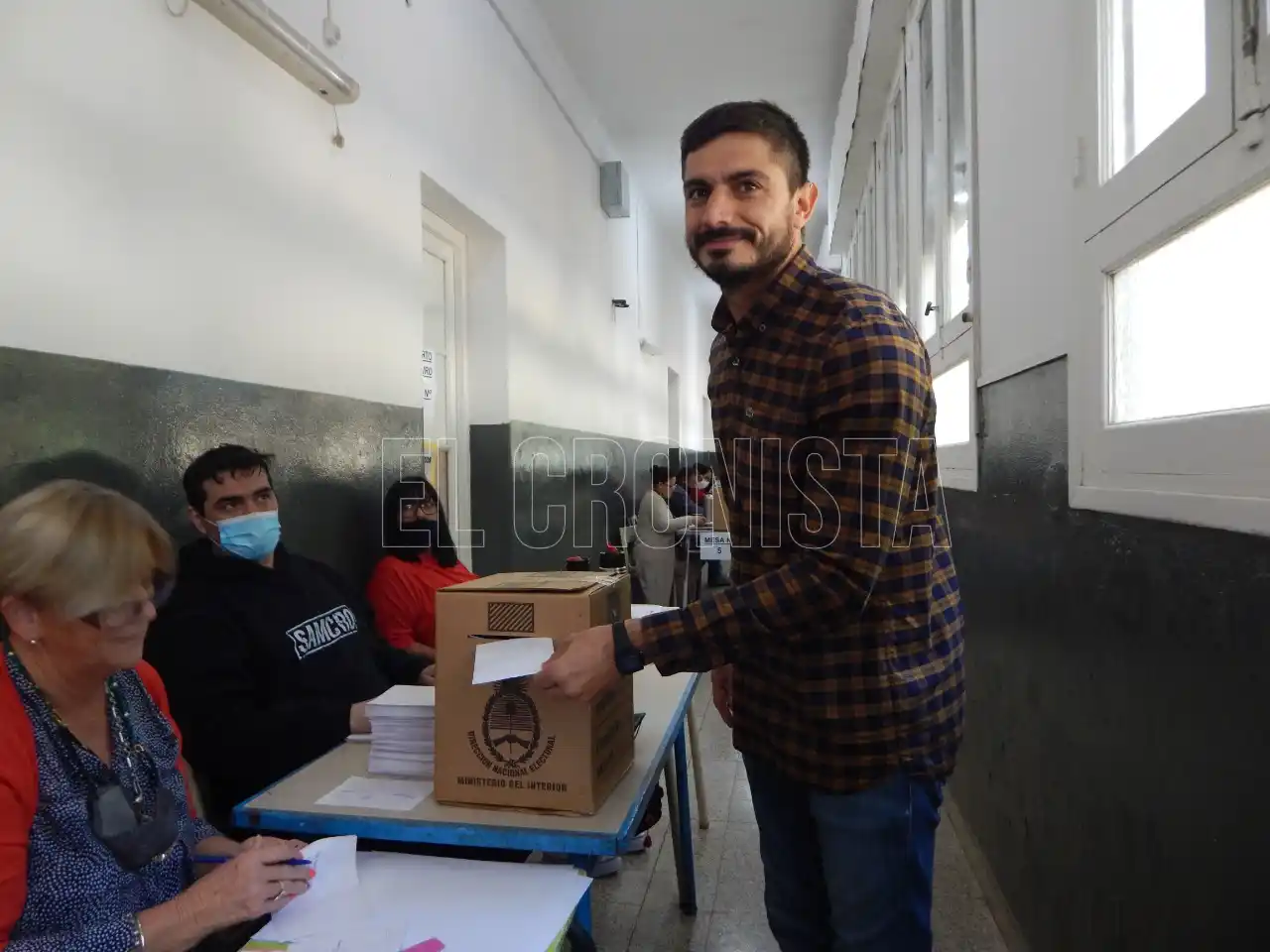 Alfredo Machín: “Estamos conforme con el apoyo que obtuvimos”