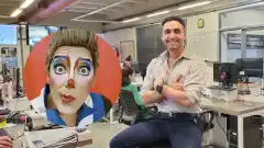 Conocé a Alexis Matatan, el clown que con su arte conquistó a los tandilenses