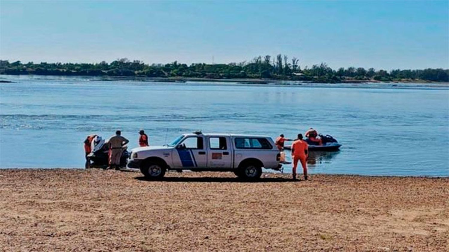 Hallaron e identificaron al hombre que se ahogó este domingo en el río Uruguay