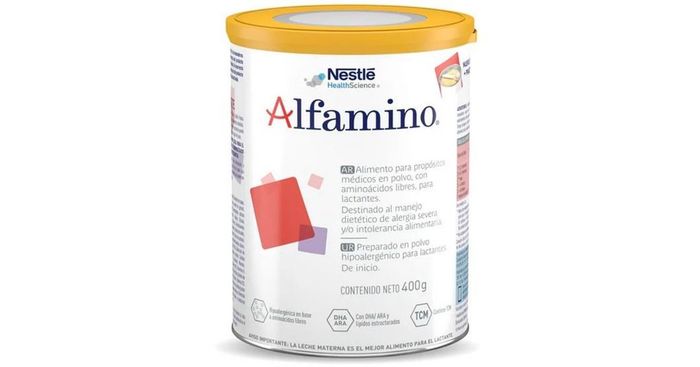 Alerta en productos de fórmulas lácteas para lactantes