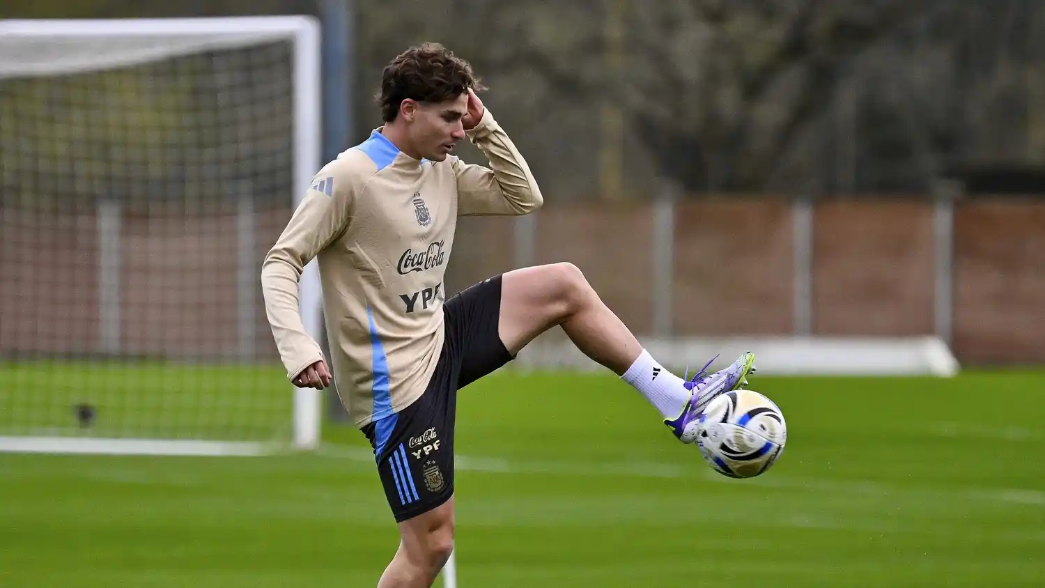 Julián Álvarez, uno de los delanteros del campeón mundial.