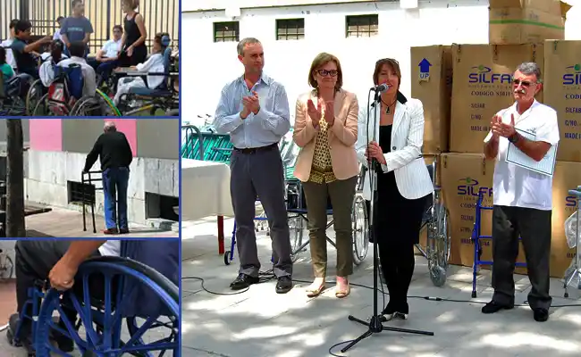 Almirante Brown: Donaron insumos ortopédicos a instituciones locales