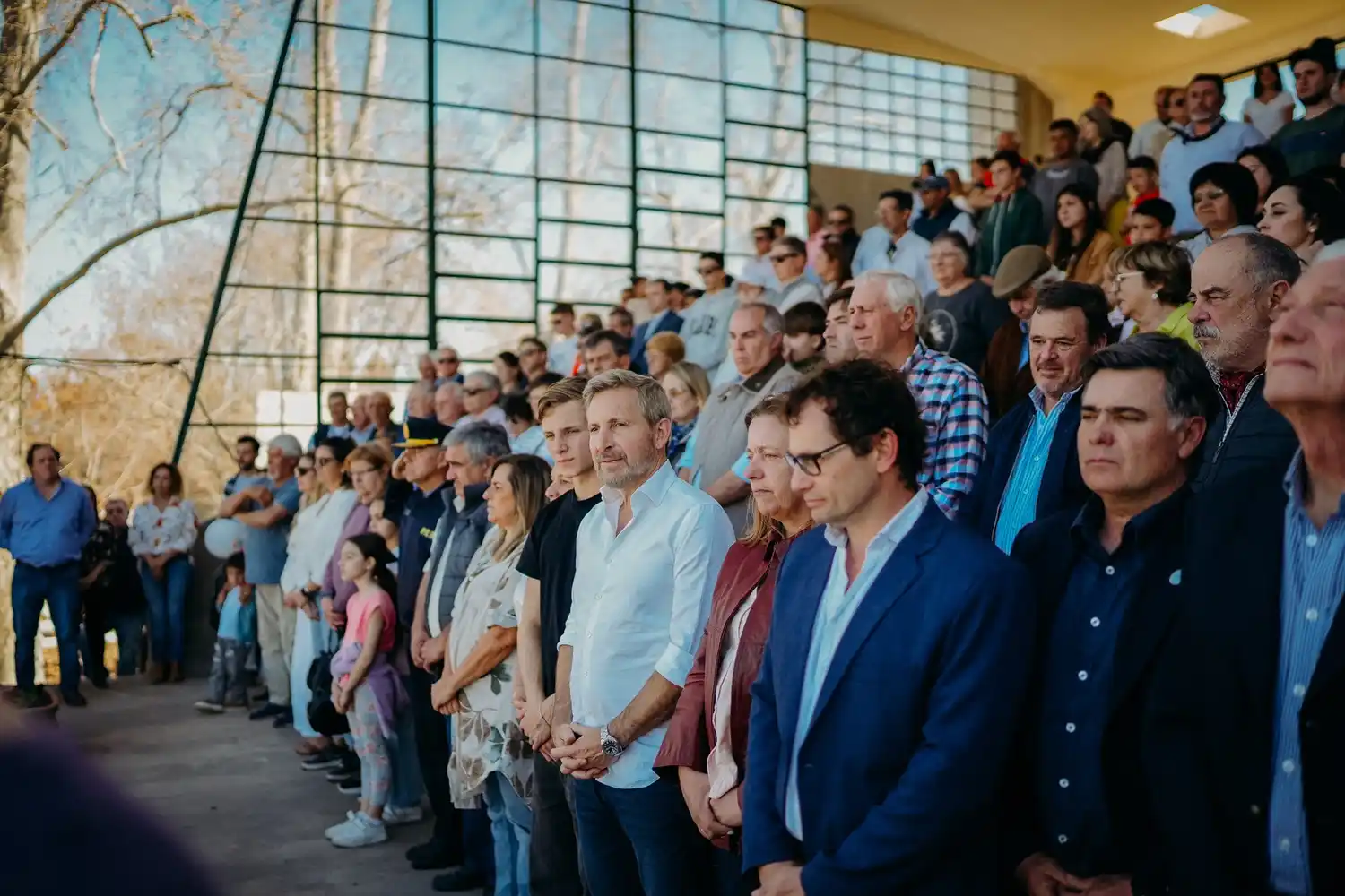 Rogelio Frigerio visitó la Rural de Gualeguay