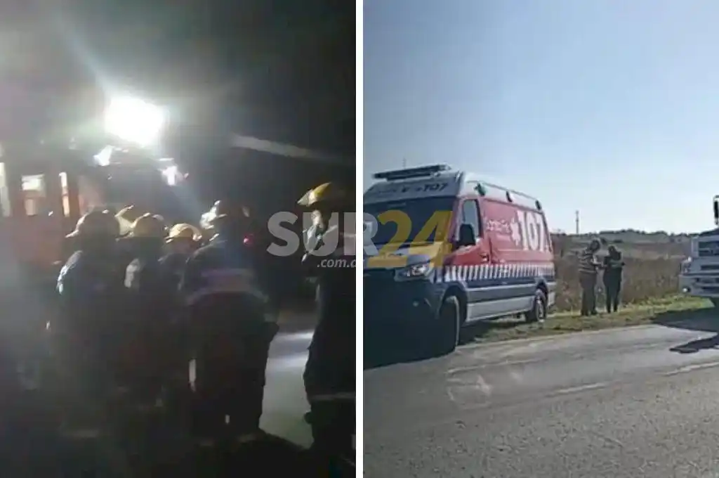 Casilda: se accidentó y volvió a chocar en el mismo lugar en menos de 24 horas