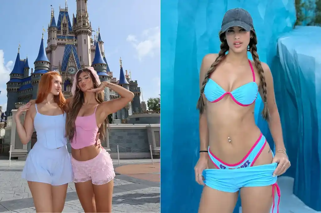 Julieta Poggio y su hermana Lolo