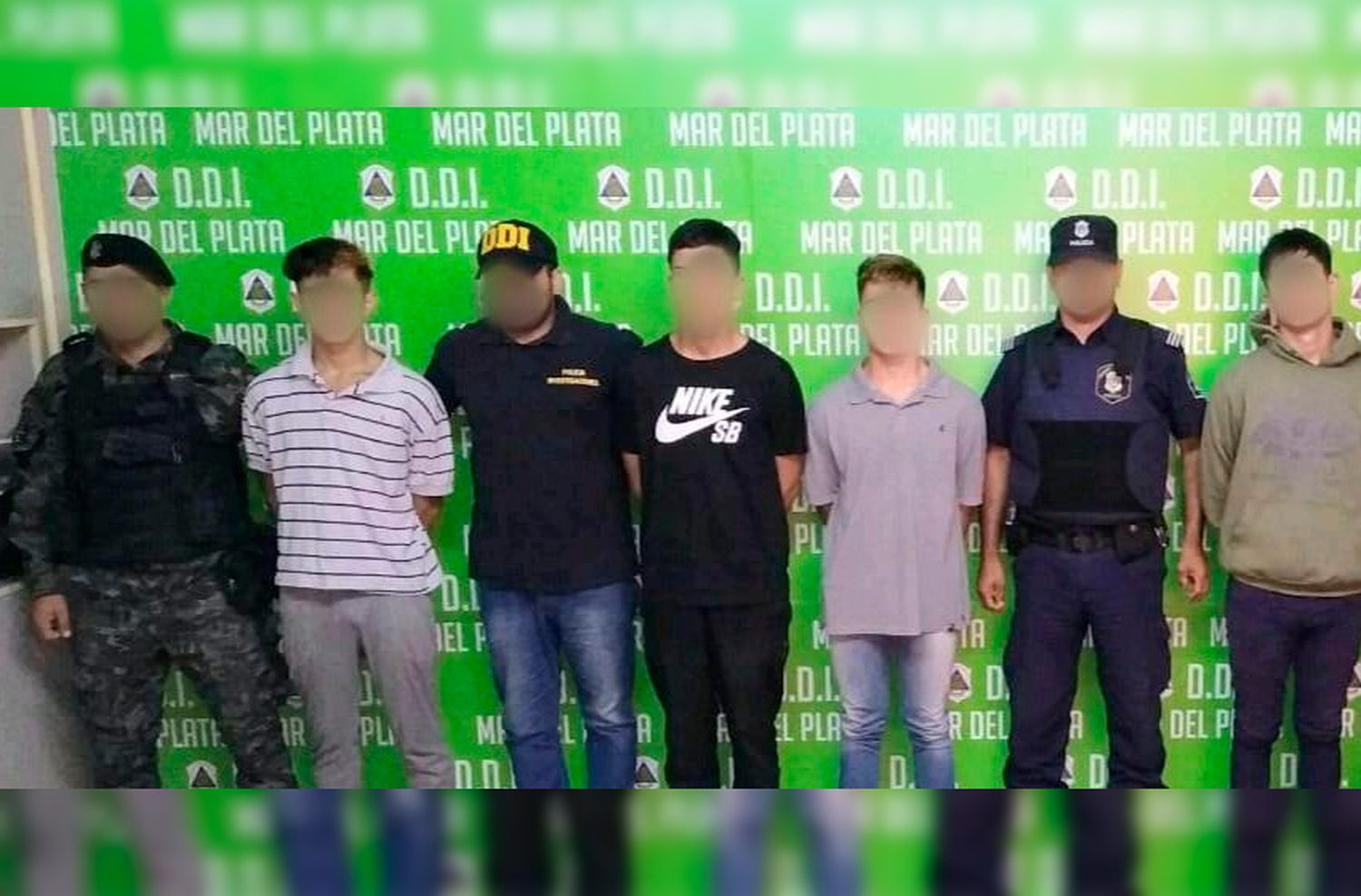 Hay cinco detenidos por la golpiza y el robo en manada en Las Heras y Brown