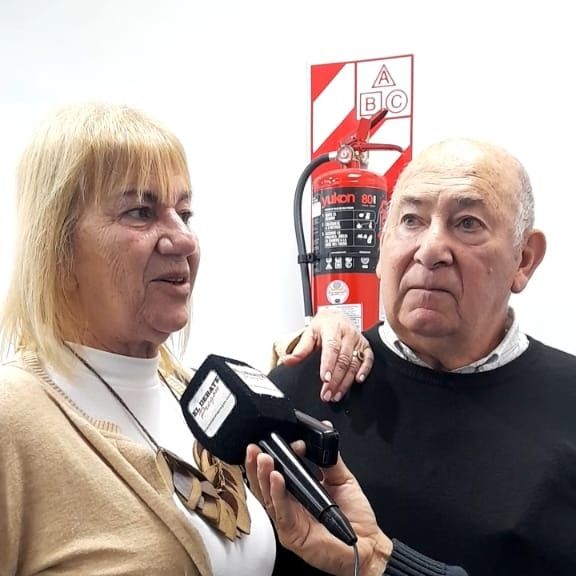 Patricia Tarruela y Daniel Mochi.