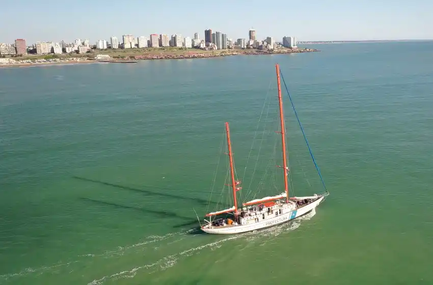 Prefectura y el INIDEP realizaron una campaña de investigación en Mar del Plata