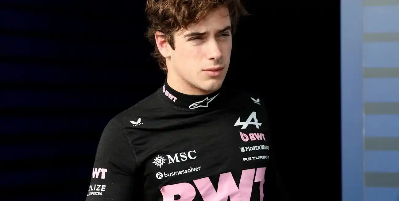 Colapinto registró su mejor tiempo en los entrenamientos libres. Crédito: REUTERS.