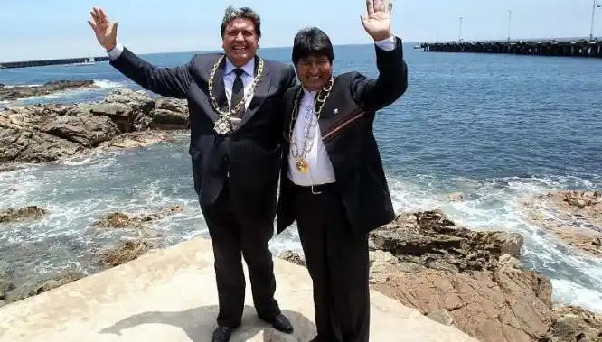 Perú le cedió una franja de costa a Bolivia para que tenga salida al mar