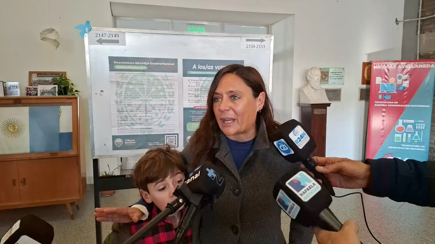 Valeria Soltermam, concejal del PJ y candidata a renovar su banca | Crédito: RADIO RAFAELA - 3