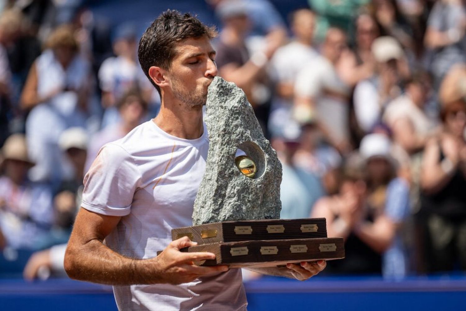 Cachín fue campeón en el ATP de Gstaad