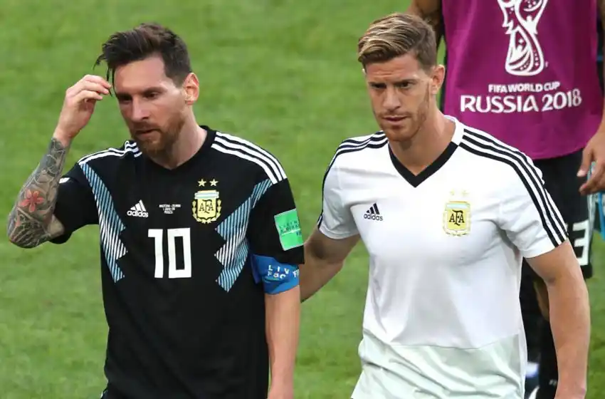 Ansaldi: «Era Sampaoli el que dirigía»