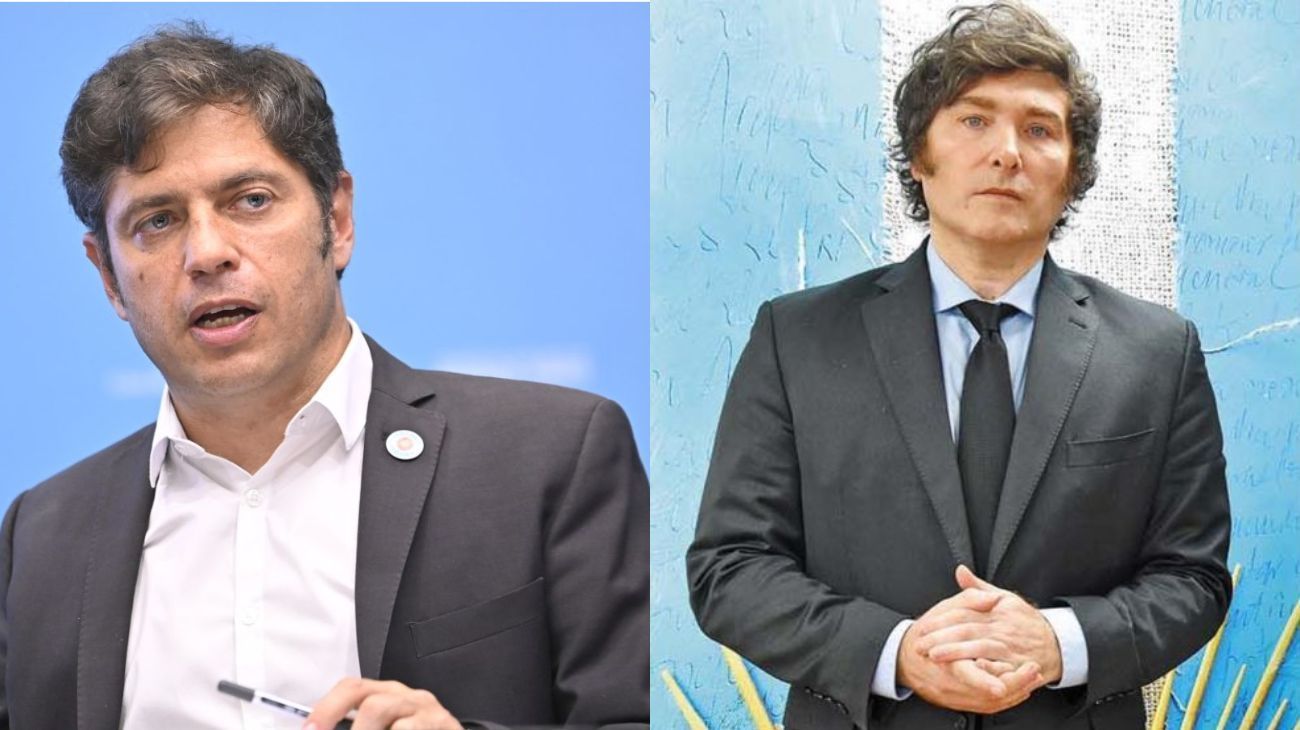 "Milei le robó a las provincias", aseguró Kicillof.