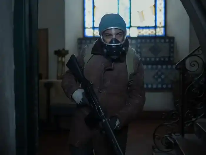 El laureado Ricardo Darín, en una de las escenas de mayor tensión de la miniserie. Foto: Gentileza