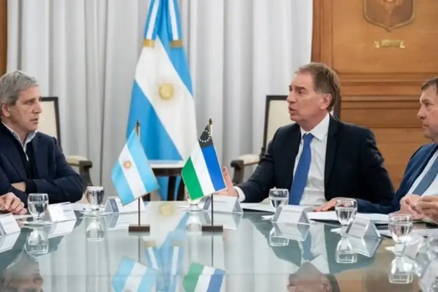 Alberto Weretilneck y Diego Santilli
