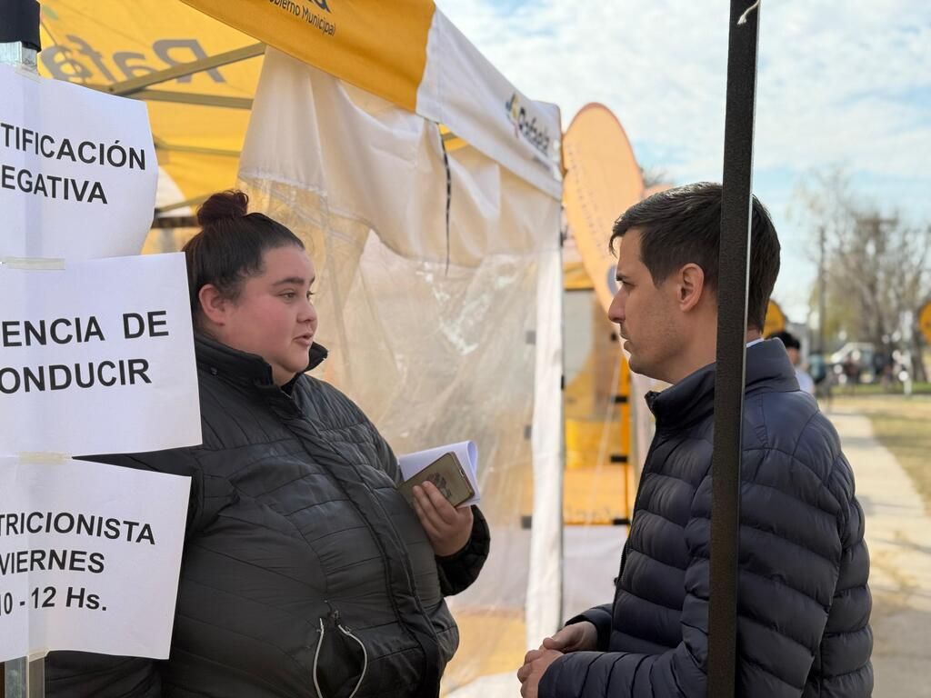 El intendente en "La Muni en tu barrio"