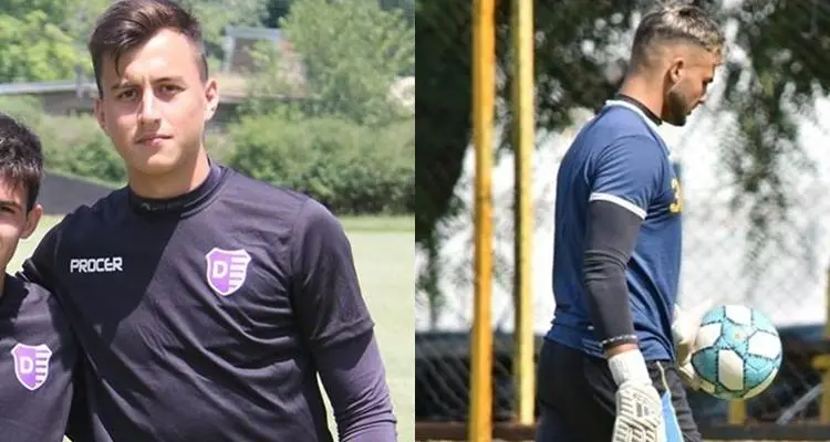 Diego Pérez y Julián Cappelletti, dos jóvenes arqueros que buscan ganarse un lugar en la Primera Nacional