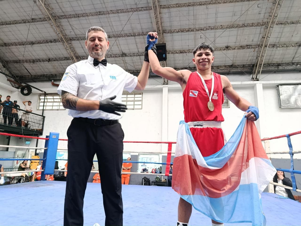Tiziano Hermosilla ganó la medalla de oro en los Juegos Deportivos Nacionales Evita