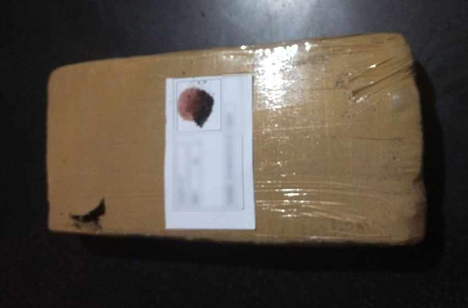 Arrestado con un kilo y medio de droga