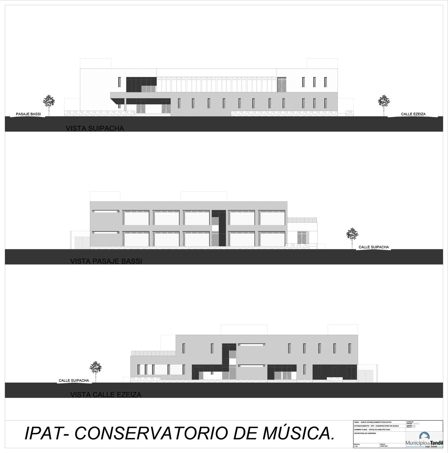 A pedido de dos empresas, postergaron plazos en la licitación del edificio del IPAT y el Conservatorio