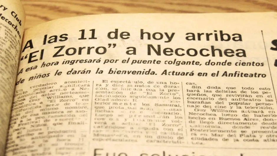El día que vino «El Zorro»