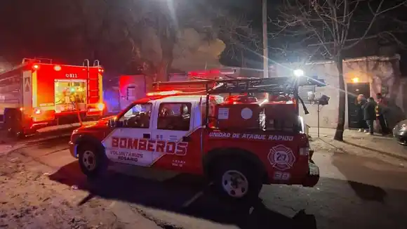 Se incendió una casa en zona noroeste y hubo daños materiales